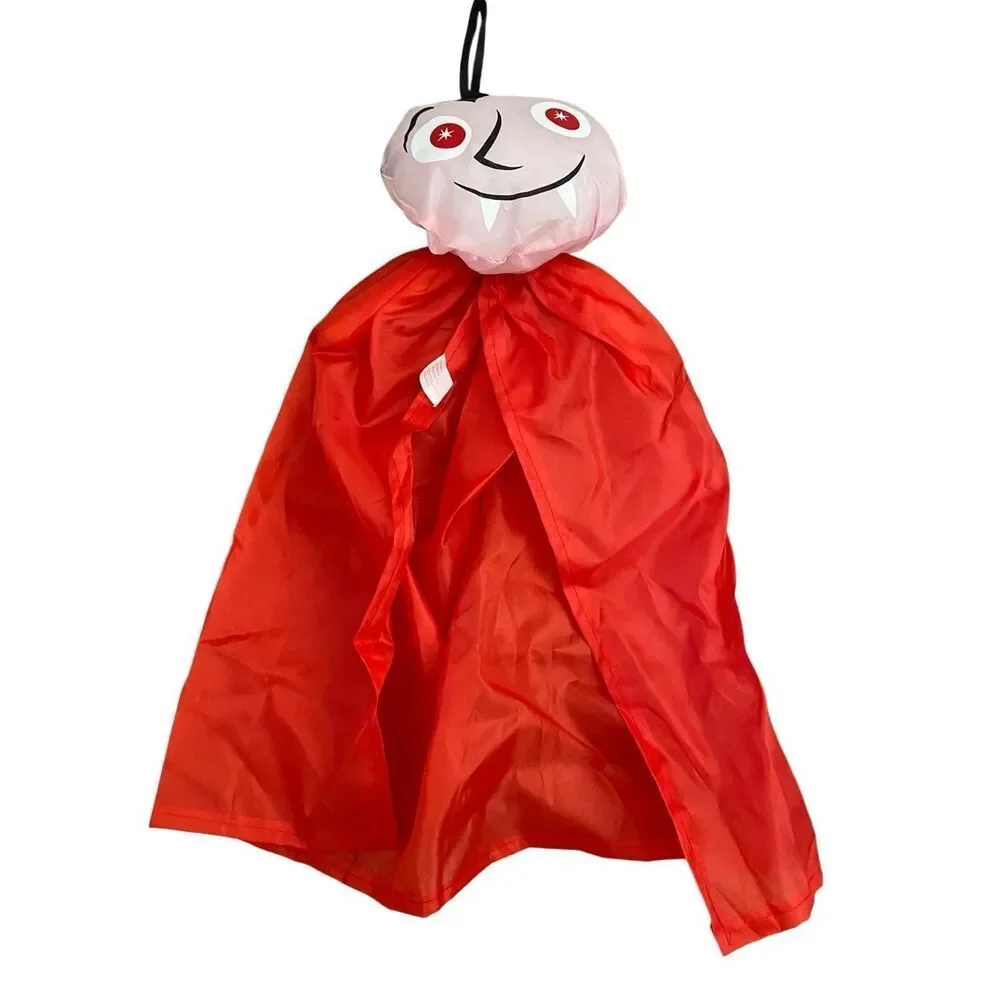 Lot Of 4 Hanging Halloween Decorations Home Decor Witch Vampire Pumpkin Ghost